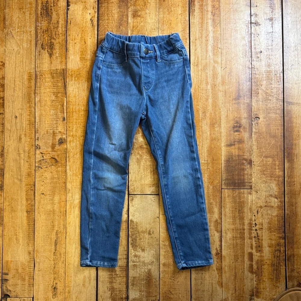 Uniqlo Jeggings size 3 to 4 elastic waist cotton